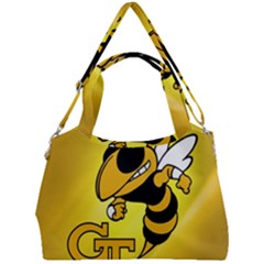 Georgia Institute Of Technology Ga Tech Double Compartment Shoulder Bag by Ket1n9