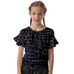 Medical Biology Detail Medicine Psychedelic Science Abstract Abstraction Chemistry Genetics Pattern Kids  Cut Out Flutter Sleeves by Grandong
