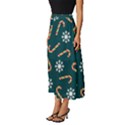 Christmas-seamless-pattern-with-candies-snowflakes Classic Midi Chiffon Skirt View2