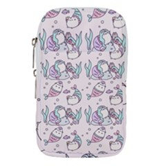 Cartoon Cat Cute Animal Design Drawing Illustration Kawaii Waist Pouch (small) by Grandong