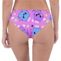 Seamless Pattern With Cute Kawaii Kittens Reversible Classic Bikini Bottoms View4