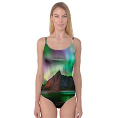 Aurora Borealis Nature Sky Light Camisole Leotard  by Grandong