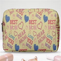 Love Mom Happy Mothers Day I Love Mom Graphic Pattern Make Up Pouch (large) by Vaneshop