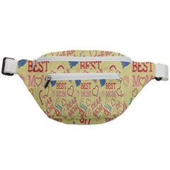 Love Mom Happy Mothers Day I Love Mom Graphic Pattern Fanny Pack by Vaneshop