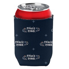 Space Dino Art Pattern Design Wallpaper Background Can Holder by Vaneshop