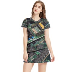 Computer Ram Tech - Women s Sports Skirt by Amaryn4rt