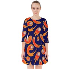 Space Patterns Pattern Smock Dress by Amaryn4rt