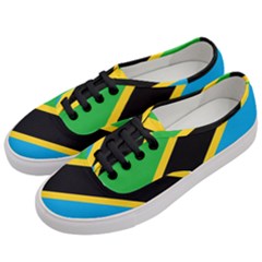 Flag Of Tanzania Women s Classic Low Top Sneakers by Amaryn4rt