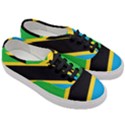 Flag Of Tanzania Women s Classic Low Top Sneakers View3