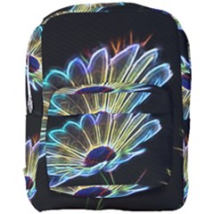 Flower Pattern-design-abstract-background Full Print Backpack by Amaryn4rt