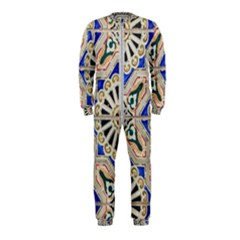 Ceramic-portugal-tiles-wall- Onepiece Jumpsuit (kids) by Amaryn4rt