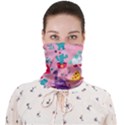 Colorful-funny-christmas-pattern Ho Ho Ho Face Covering Bandana (Adult) View1