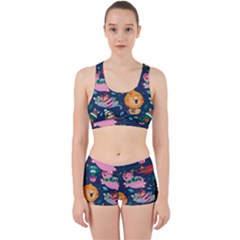 Funny-animal Christmas-pattern Work It Out Gym Set by Amaryn4rt