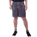 Seamless-vector-pattern-with-watermelons-mint -- Men s Pocket Shorts View1