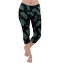 Seamless Bakery Vector Pattern Lightweight Velour Capri Yoga Leggings View1