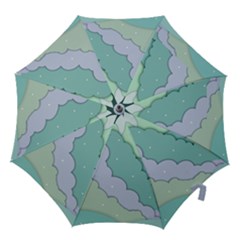 Winter Snow Mountains Nature Hook Handle Umbrellas (small) by Pakjumat