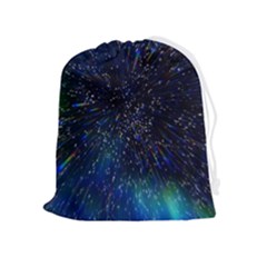 Abstract Background Template Drawstring Pouch (xl) by Pakjumat