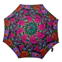 Flowers Nature Spring Blossom Flora Petals Art Hook Handle Umbrellas (small) by Pakjumat