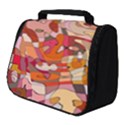Abstract Abstraction Pattern Moder Full Print Travel Pouch (Small) View1