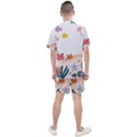 Cartoon Marine Life Marine Drawing Men s Mesh T-Shirt and Shorts Set View2