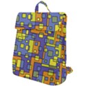 Square Background Background Texture Flap Top Backpack View1