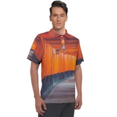 Architecture Art Bright Color Men s Polo T-shirt by Amaryn4rt