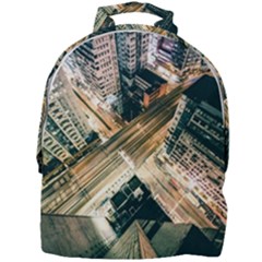 Architecture Buildings City Mini Full Print Backpack by Amaryn4rt