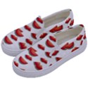Summer Watermelon Pattern Kids  Canvas Slip Ons View2