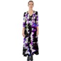 Abstract Canvas Acrylic Digital Design Button Up Boho Maxi Dress View1