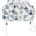 Geometric Triangle Modern Mosaic Full Print Backpack View4