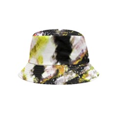 Canvas Acrylic Digital Design Art Inside Out Bucket Hat (kids) by Amaryn4rt