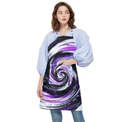 Canvas Acrylic Digital Design Pocket Apron by Amaryn4rt