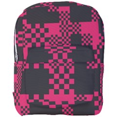Cube Square Block Shape Creative Full Print Backpack by Amaryn4rt