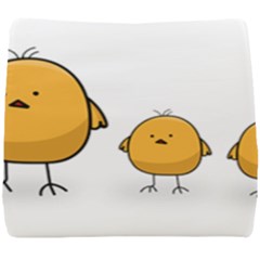 Chick Easter Cute Fun Spring Seat Cushion by Ndabl3x