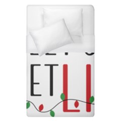 Let s Get Lit Christmas Jingle Bells Santa Claus Duvet Cover (single Size) by Ndabl3x
