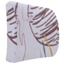 Abstract Hand Vine Lines Drawing Back Support Cushion View2