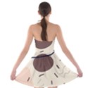 Computer Network Technology Tech Digital Strapless Bra Top Dress View2