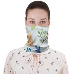 Leaves Plants Background Branches Face Covering Bandana (adult) by Grandong
