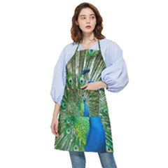 Peafowl Peacock Pocket Apron by Sarkoni