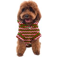 Christmas Paper Scrapbooking Pattern Dog Coat by Sarkoni