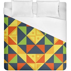 Background Geometric Color Duvet Cover (king Size) by Sarkoni