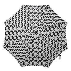 Diagonal Stripe Pattern Hook Handle Umbrellas (small) by Apen
