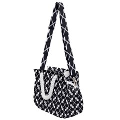 Abstract Background Arrow Rope Handles Shoulder Strap Bag by Apen