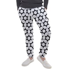 Pattern Star Repeating Black White Men s Jogger Sweatpants by Apen