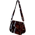 Abstract Architecture Building Business Saddle Handbag View2