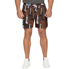 Abstract Architecture Building Business Men s Runner Shorts by Amaryn4rt
