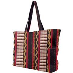 Textile Pattern Abstract Fabric Simple Shoulder Bag by Modalart