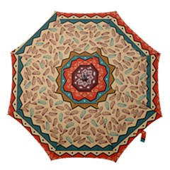 Ethnic-tribal-pattern-background Hook Handle Umbrellas (small) by Apen