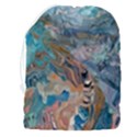 Abstract delta Drawstring Pouch (3XL) View2