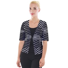 Concept Graphic 3d Model Fantasy Cropped Button Cardigan by Ravend